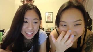 Horny Asian Two Babes Teasing With Their Boy Friends In A Live Show Leaked Video