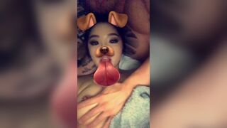 Horny Asian Babe Let A Guy Teasing With Her Tits Leaked Video