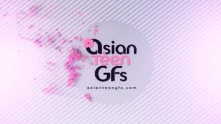 Pretty Nerdy Asian Teen With Awesome Big Tits Gets Hard Fuck By Big Cock Cam Video