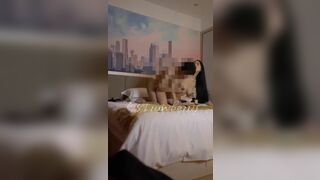Horny Chinese Girl Friend Gets Railed Her Pussy On The Bed By Her Boy Friend Leaked Video