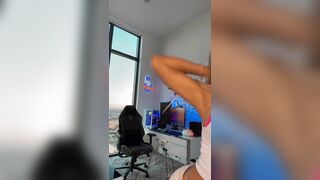 Horny Asian Gamer Girl Hot Sexy Selfie Video