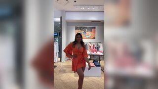 Pretty Asian Fitness Slut Went To Shopping Clothes Hot Video