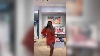 Pretty Asian Fitness Slut Went To Shopping Clothes Hot Video