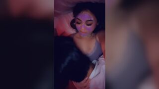 Cute Asian GF Kissing Her BF On The Bed Leaked Video