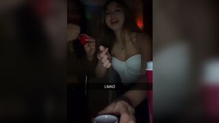 Sexy Asian Babe Enjoying The Party With Wearing Hot Dresses Video