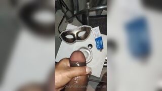 Jasminemali Hot Big Cock Asian Jerking Off And Cum In A Water Glass Onlyfans Video