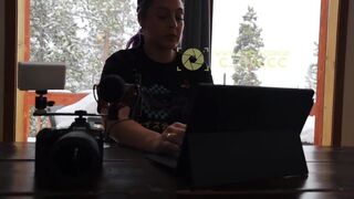 Lesbian Slut Licking Her Pussy Video