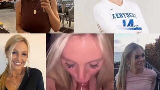 Sexy Horny Babe Sucking a BBC Leaked Video