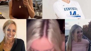 Sexy Horny Babe Sucking a BBC Leaked Video