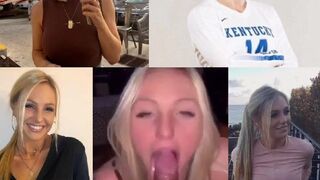 Sexy Horny Babe Sucking a BBC Leaked Video