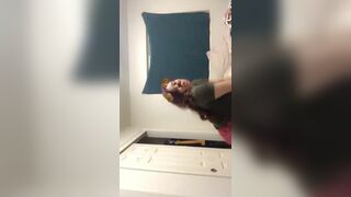 Sexy Fat Gf Showing Off Her Big Boobs and Booty WHile Dancing Video