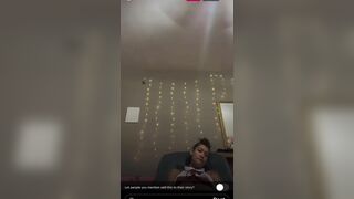 Busty Camgirl Masturbates Pussy While Showing her Huge Boobs On Cam Video