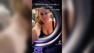 Olgachocolate Sexy Teen Showing off her Juicy Big tits Tiktok Video