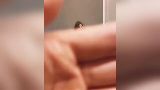 Russian Gf Shows Her Juicy Round Tits On Mirror Video