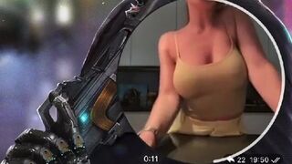 Sexy Russian Gf Exposing Her Huge Tits Video