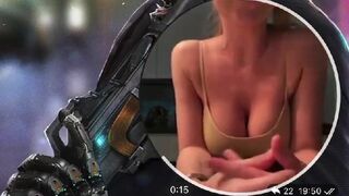 Hot Busty Babe Exposing Her Huge Boobs Video