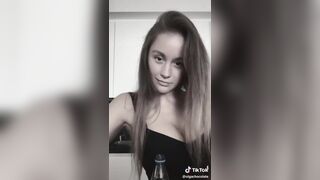 Olgachocolate Sexy Busty Bae Showing Off Tiktok Video