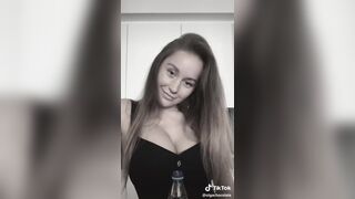 Olgachocolate Sexy Busty Bae Showing Off Tiktok Video
