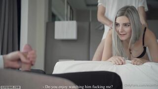 Eva Elfie Horny Beauty Fucked By a Stranger While Bf Watches Onlyfans Video