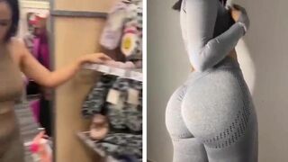 Sexy Babe In Tights Showing off Their Booties And Boobs On Cam Compilation Video