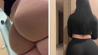 Sexy Big Ass Babe Showing Off Their Hot Juicy Booties On Cam Compilation Video