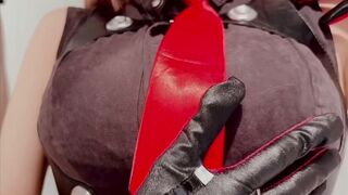 Ringo Mitsuki Asian Slut Teases Her Big Juicy Boobs Video