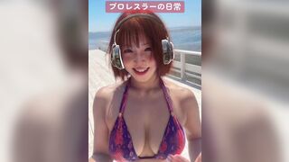 Mina Shirakawa Sexy Pretty Asian Exposing her Juicy Boobs On Cam Video