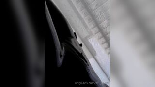 Eri Kitami Asian in Tight Latex Rubs Her Boobs on Cam Onlyfans Video