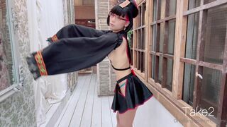 Eri Kitami Asian Nerdy Girl in a Hot Dress Shows Off On cam Onlyfans Video