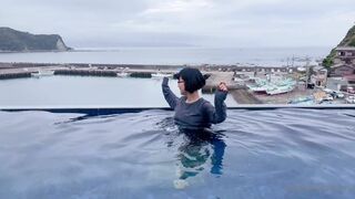 Eri Kitami Asian Girl In Pool Shows Her Wet Tits Onlyfans Video