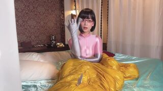 Eri Kitami Asian Teen in a Tight Suit Showing Off Onlyfans Video