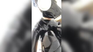 Eri Kitami Asian Whore In a Latex Showing Off Onlyfans Video