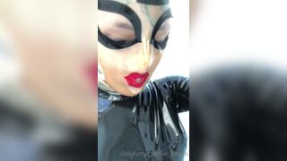 Eri Kitami Asian Whore In a Latex Showing Off Onlyfans Video