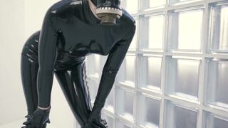 Eri Kitami Asian Slut in Latex and Mask Showing off On Cam Onlyfans Video
