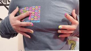 Eri Kitami Teasing her Boobs Onlyfans Video