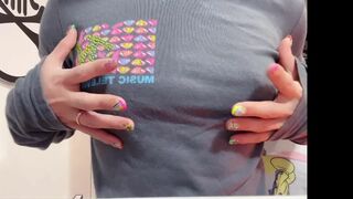 Eri Kitami Teasing her Boobs Onlyfans Video