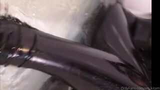 Eri Kitami Asian Babe In Tight Latex Suit Showing Off Onlyfans Video