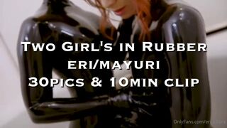 Eri Kitami Asian In Latex Teasing Lesbian Onlyfans Video