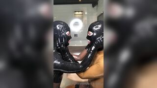 Eri Kitami Asian In Latex Teasing Their selves With Her Friend Onlyfans Video