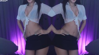 Haru S2 Dancing While Exposing her Bouncy Boobs Afreecatv Video