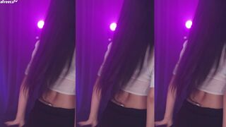 Haru S2 Sexy Asian Beauty Showing off Her Hot Booty and Boobs on Live Video
