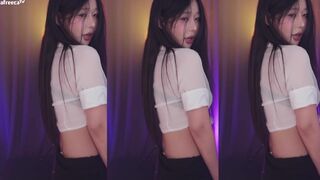 Haru S2 Gorgeous Asian Girl Showing Her Bouncing Boobs While Dancing Video