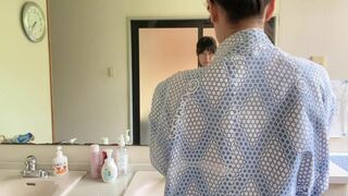 Unagichan Sexy Asian Exposes Her Juicy Nude Body While bathing Video