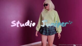 Studio Juniper Asian Blondie Gets Her Pussy and Booty Exposed While Cleaning onlyfans Video