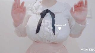 Mikansui Busty Asian Showing Off Video