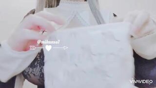 Mikansui Horny Asian babe Loves Exposing and Showing Off her Boobs on Cam Video