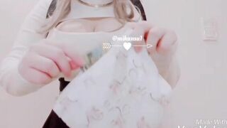 Mikansui Slutty Asian Busty Girl Loves Flashing Her Boobs Video