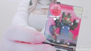 Mikansui Asian Hot Big Titty Babe Exposing Boobs On Cam Video