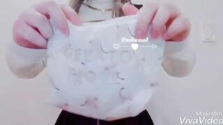 Mikansui Asian Hot Big Titty Babe Exposing Boobs On Cam Video