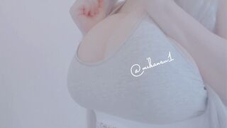 Mikansui Asian Teasing Her Big melons Video